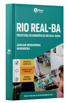 Apostila Prefeitura de Rio Real-BA 2024