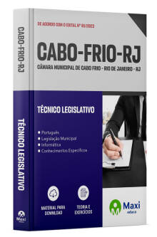 Apostila Câmara de Cabo Frio - RJ - 2024