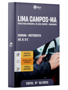Apostila Prefeitura de Lima Campos - MA - 2025
