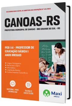 Apostila Prefeitura de Canoas - RS 2023