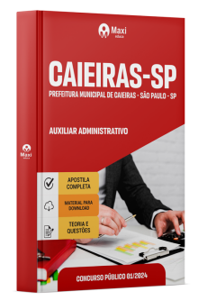 Apostila Prefeitura de Caieiras-SP 2024
