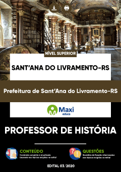 Apostila Prefeitura de Sant’Ana do Livramento-RS