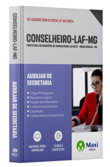Apostila Prefeitura de Conselheiro Lafaiete-MG 2024