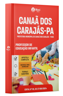 Apostila Prefeitura de Canaã dos Carajás - PA - 2024