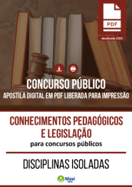 Conhecimentos Pedagógicos e Legislação para Concursos Públicos