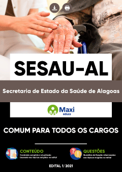 Apostila Secretaria de Estado da Saúde de Alagoas - SESAU-AL