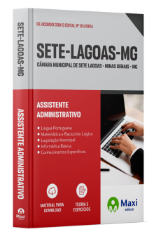 Apostila Câmara de Sete Lagoas - MG - 2024