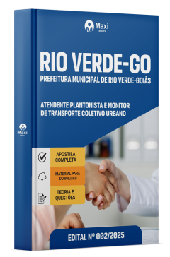 Apostila Prefeitura de Rio Verde-GO 2025