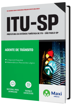 Apostila Prefeitura da Estância Turística de Itu - SP - 2023