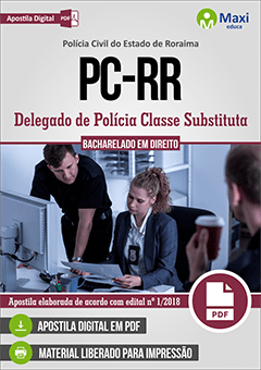 Delegado de Polícia Classe Substituta