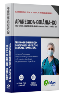 Apostila Prefeitura de Aparecida de Goiânia-GO 2024