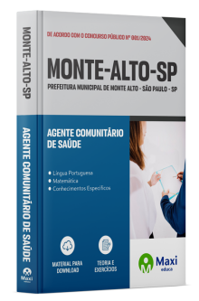 Apostila Prefeitura de Monte Alto - SP - 2024