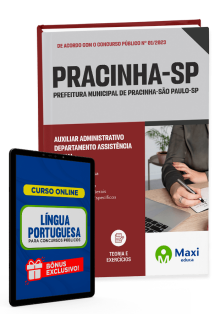 Apostila Prefeitura de Pracinha - SP - 2023