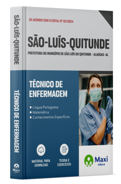 Apostila Prefeitura de São Luís do Quitunde-AL 2024