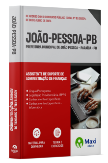 Apostila Prefeitura de João Pessoa - PB 2024