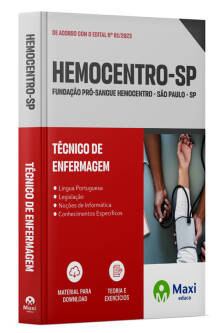 Apostila HEMOCENTRO-SP - 2023