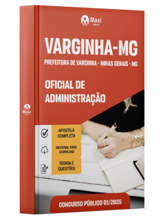 Apostila Prefeitura de Varginha - MG - 2025