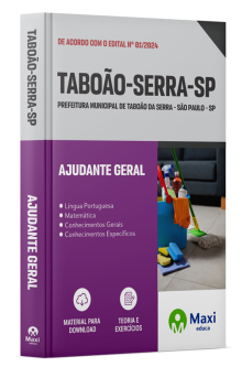 Apostila Prefeitura de Taboão da Serra - SP - 2024
