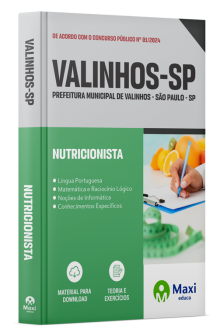 Apostila Prefeitura de Valinhos - SP - 2024
