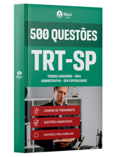 Caderno 500 questões gabaritadas - TRT-SP -2025