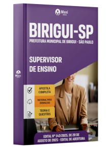 Apostila Prefeitura de Birigui - SP - 2025