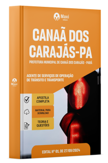 Apostila Prefeitura de Canaã dos Carajás - PA - 2024