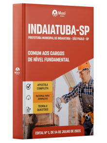 Apostila Prefeitura de Indaiatuba - SP - 2025