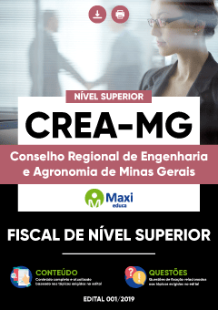 Apostila Digital em PDF do Conselho Regional de Engenharia e Agronomia de Minas Gerais - CREA-MG