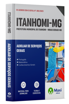 Apostila Prefeitura de Itanhomi -MG - 2023
