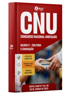 Apostila CNU - Concurso Nacional Unificado - 2025 - DUPLICADO