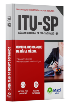 Apostila Câmara de Itu - SP - 2024