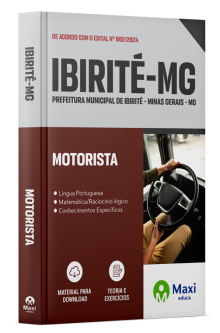 Apostila Prefeitura de Ibirité - MG - 2024