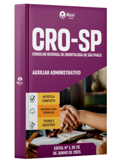 Apostila CRO-SP - Conselho Regional de Odontologia de São Paulo - 2025