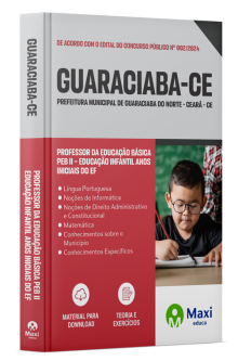 Apostila Prefeitura de Guaraciaba Do Norte - CE - 2024