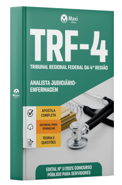 Apostila TRF- 4 -Tribunal Regional Federal da 4ª Região -2025 - DUPLICADO