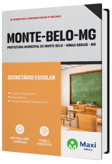Apostila Prefeitura de Monte Belo - MG - 2023