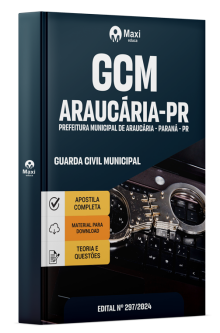Apostila GCM Araucária-PR 2024