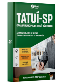 Apostila Câmara Municipal de Tatuí - São Paulo - SP