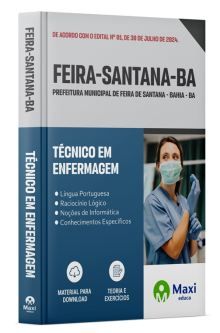 Apostila Prefeitura de Feira de Santana-BA 2024