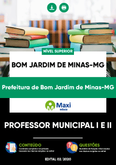 Apostila Prefeitura de Bom Jardim de Minas-MG