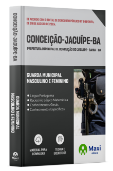 Apostila Prefeitura de Conceição do Jacuípe - BA - 2024