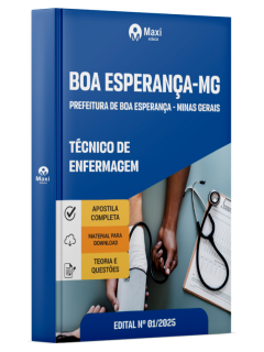 Apostila Prefeitura de Boa Esperança - MG - 2025