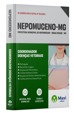Apostila Prefeitura de Nepomuceno - MG - 2024