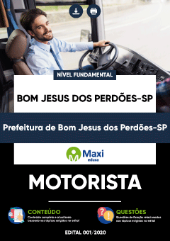 Apostila Prefeitura de Bom Jesus dos Perdões-SP