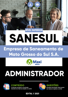 Apostila Empresa de Saneamento de Mato Grosso do Sul S.A. - SANESUL