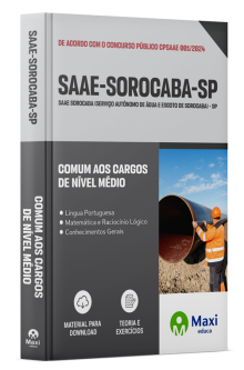 Apostila SAAE Sorocaba - SP - 2024