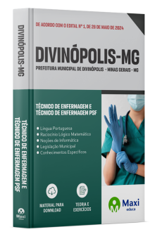 Apostila Prefeitura de Divinópolis - MG - 2024