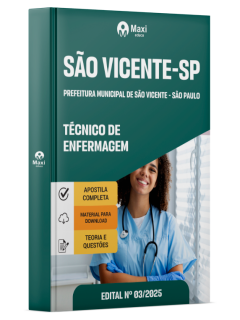 Apostila Prefeitura de São Vicente - SP