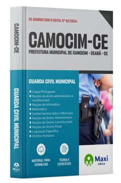 Apostila Prefeitura de Camocim - CE - 2024