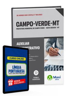 Apostila Prefeitura de Campo Verde - MT - 2023